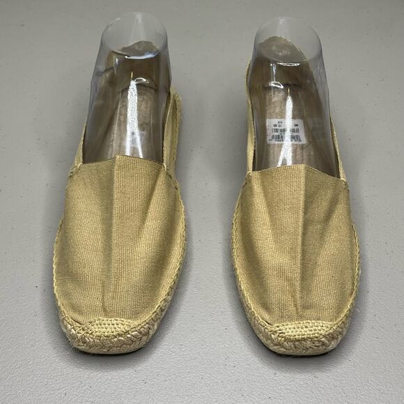 Tan Espadrille Flats - Picture 3 of 11